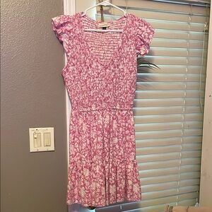Pink Floral Dress